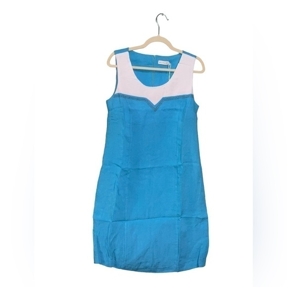 MICHA Sheath Dress. Blue. Sz.12 NWT - Picture 5 of 14